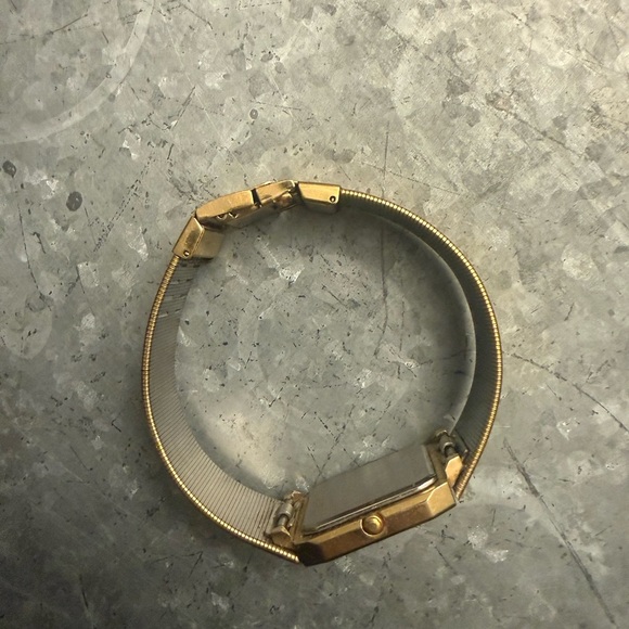 Bulova Gold and Black Quartz Watch - Picture 7 of 8